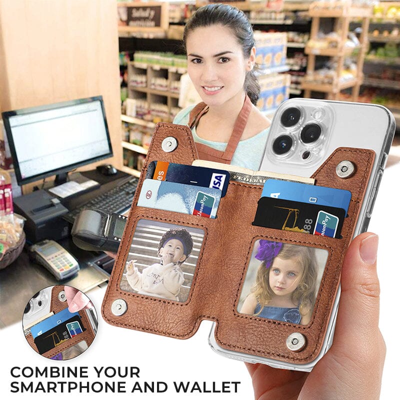 BowLift | Multifunctional adhesive Phone Wallet Card Holder