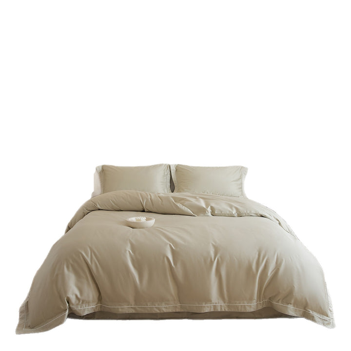 Cotton bedding set, 4-piece, Jacquard