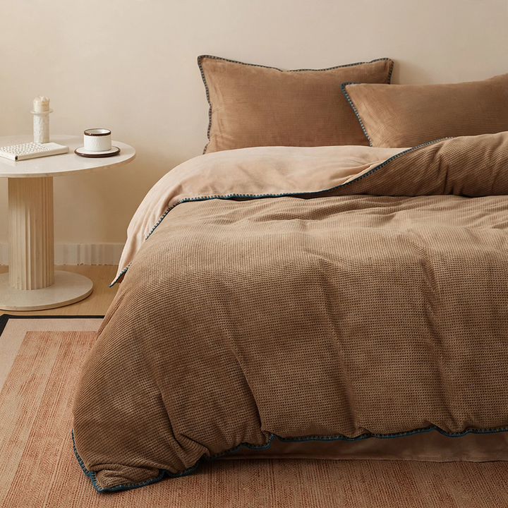 Milk fiber duvet cover, single, winter quality