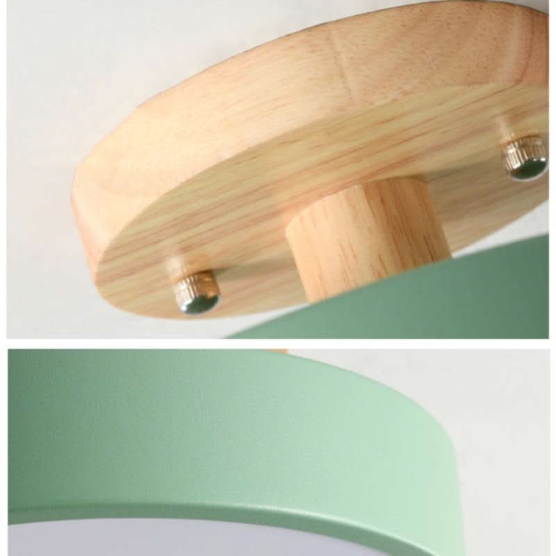 BowLift | Modern Wood LED Ceiling Light with Dimmable Function