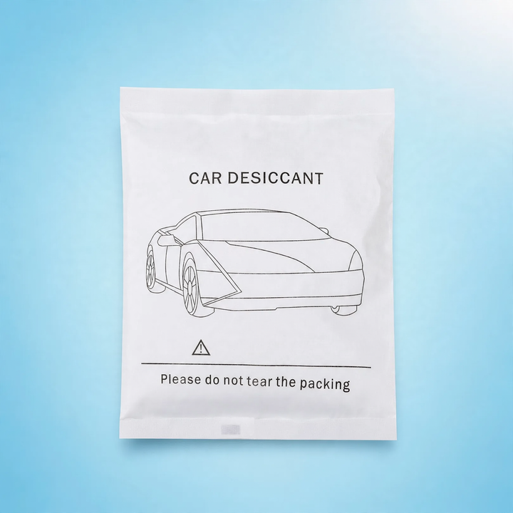 Fragrant dehumidifying bag with calcium chloride