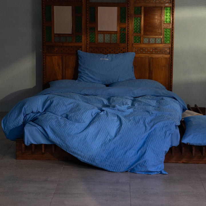 Cotton bedding set, 4-piece, year-round