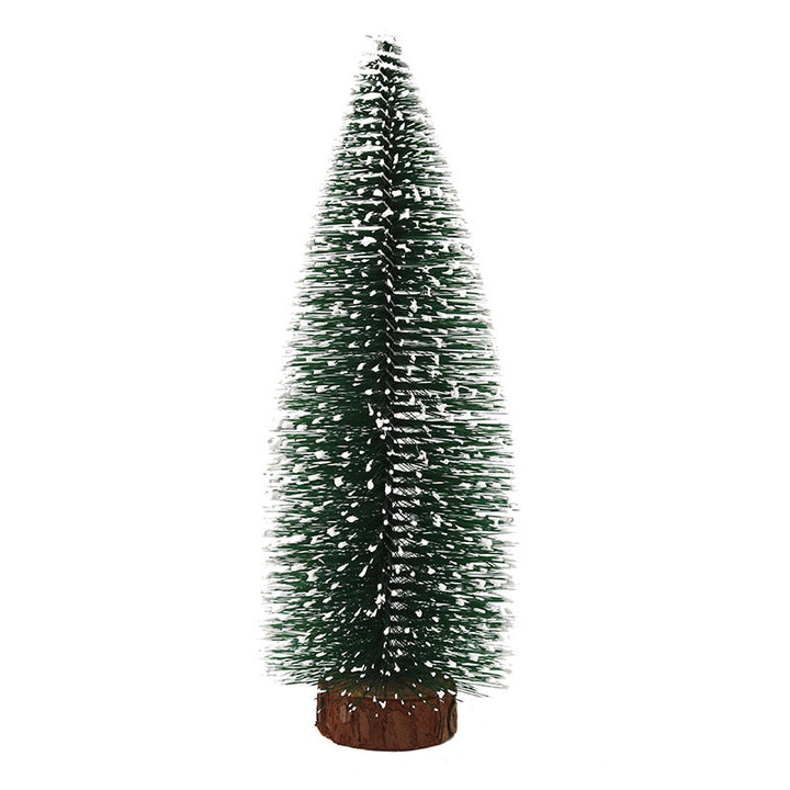 Mini Christmas tree with snow effect