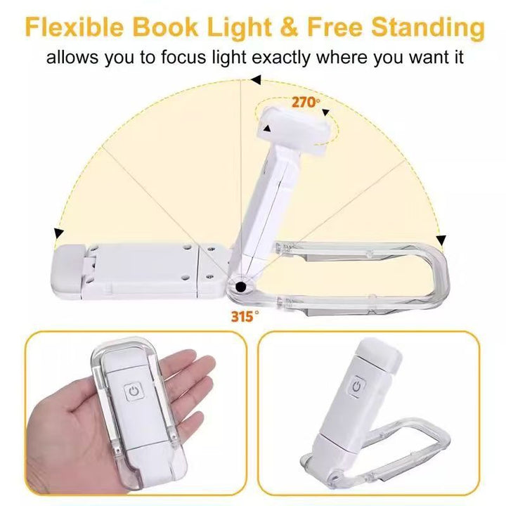 Adjustable LED Clip Light for Books and E-Readers