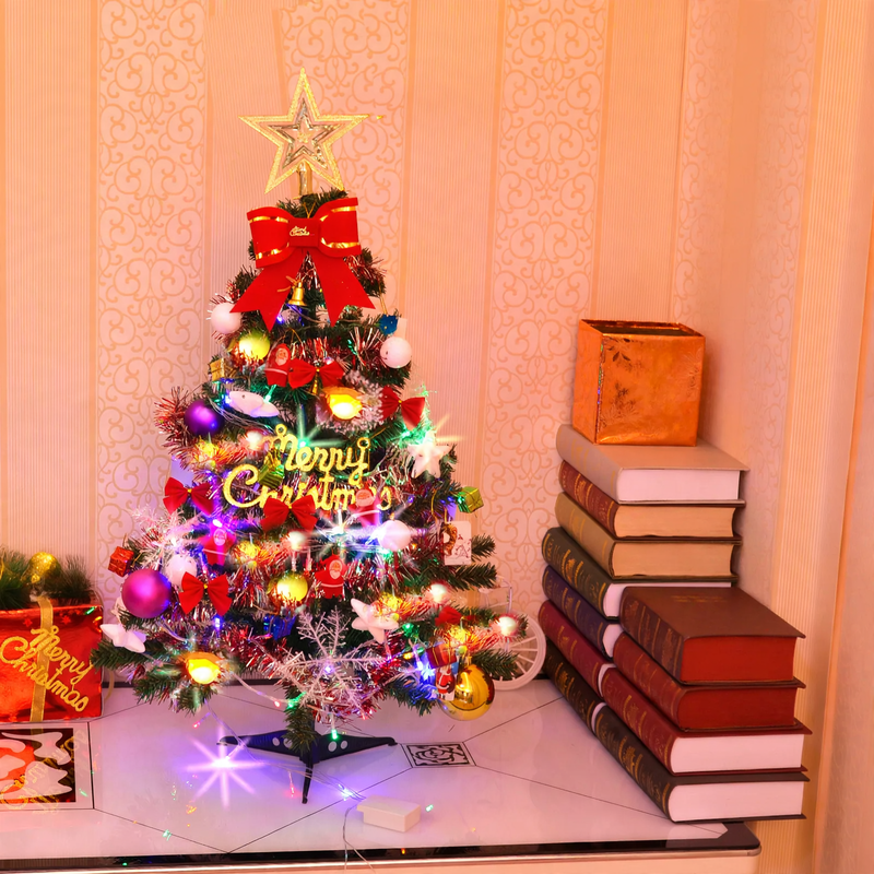 Mini Christmas tree set for table decoration