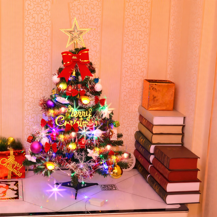 Mini Christmas tree set for table decoration