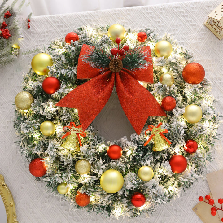 Artificial Christmas wreath in different sizes