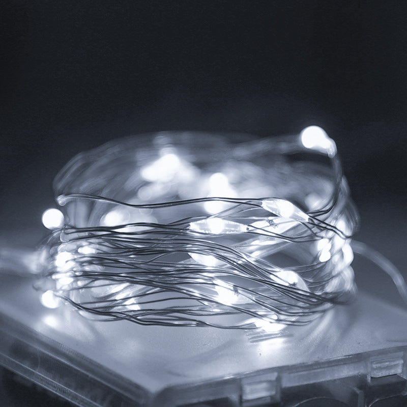 LED copper wire string lights for indoor use