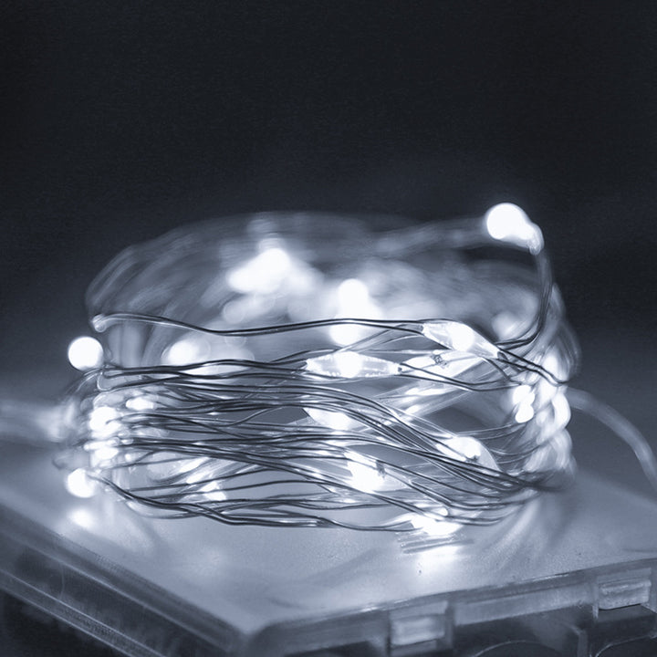 LED copper wire string lights for indoor use