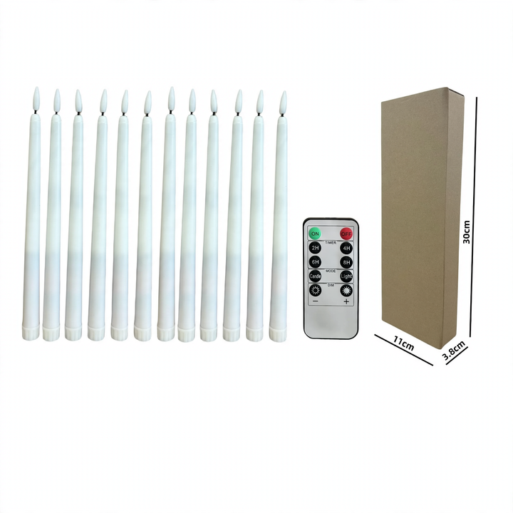 Electronic taper candle with remote control