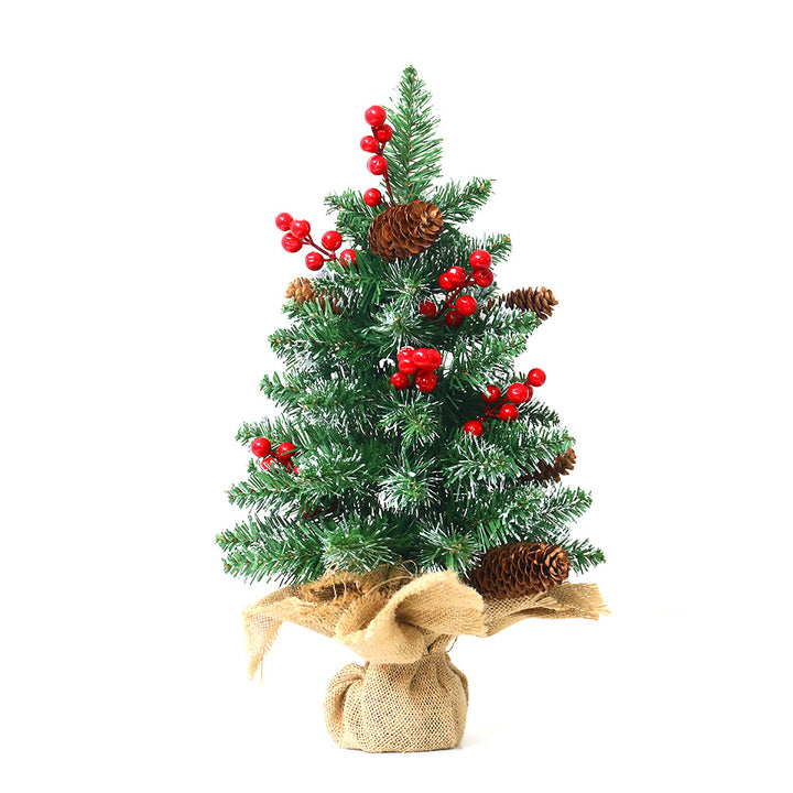 Mini Christmas tree with pine cones, 45/60 cm