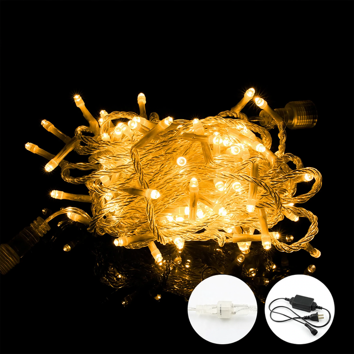 LED string lights for indoor and outdoor use