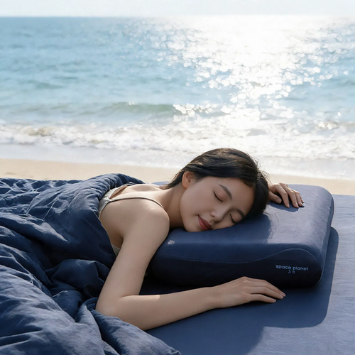 Memory foam pillow, 42×70 cm, 8–12 cm height