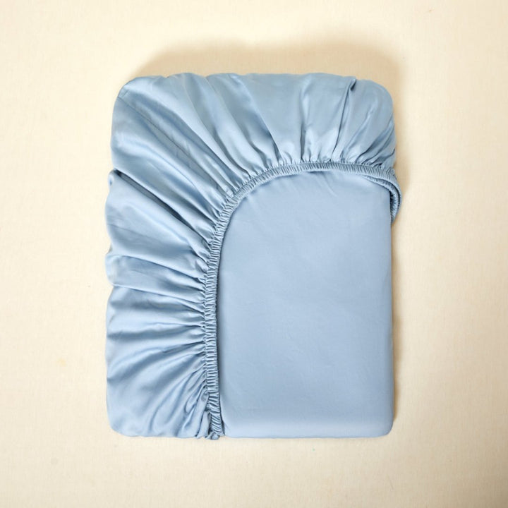 Long staple cotton bed sheet, solid color, 1.5 m