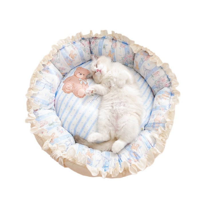 Breathable pet sleeping mat, two functions