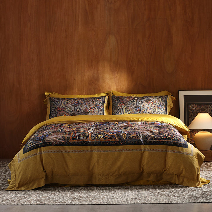 Bedding made from Egyptian cotton, 4-piece