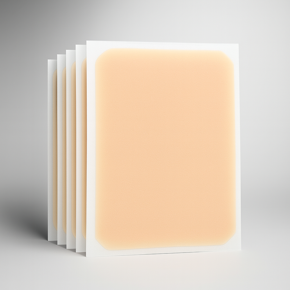 Waterproof Scar Concealer Patches with 13 × 8.5 cm Polyurethane Film