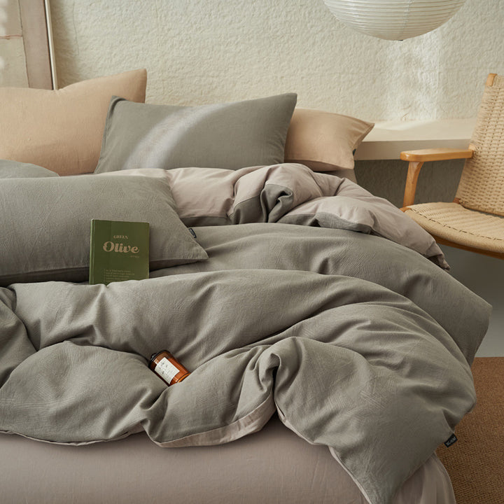 Cotton bedding set, 4-piece, light luxury