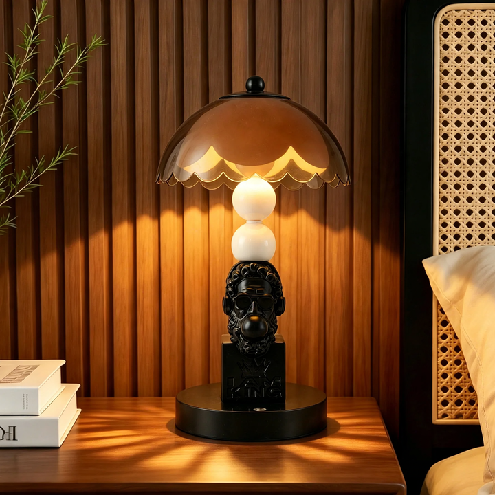 Bubble King Nightstand Lamp with 3 Brightness Levels