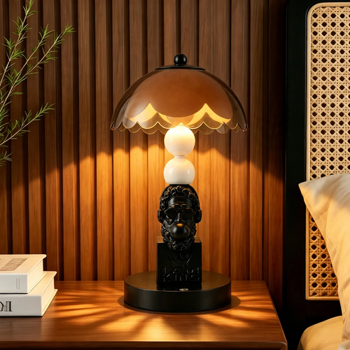 Bubble King Nightstand Lamp with 3 Brightness Levels
