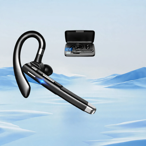 Ear headphones with voice control and NFC