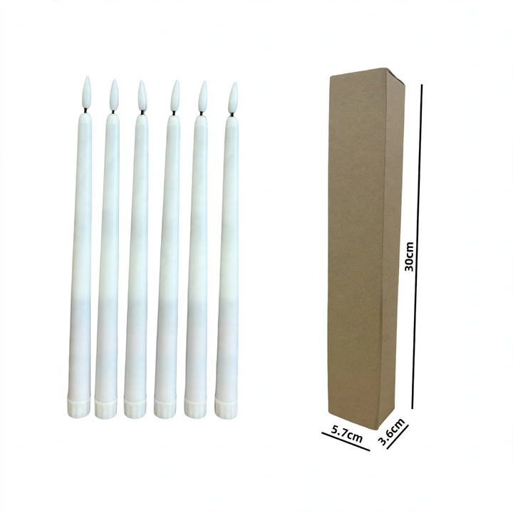 Electronic taper candle with remote control