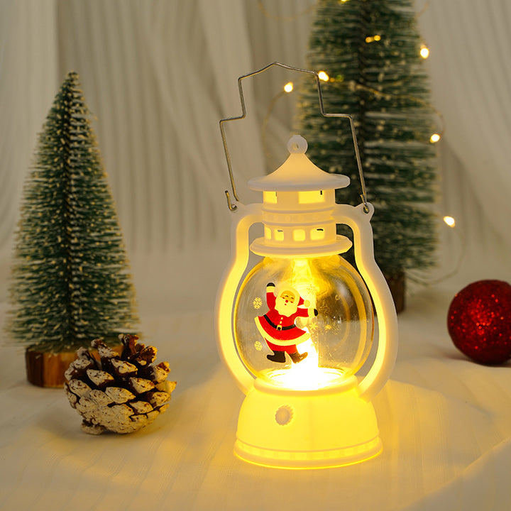 LED decorative light, plastic, cylindrical