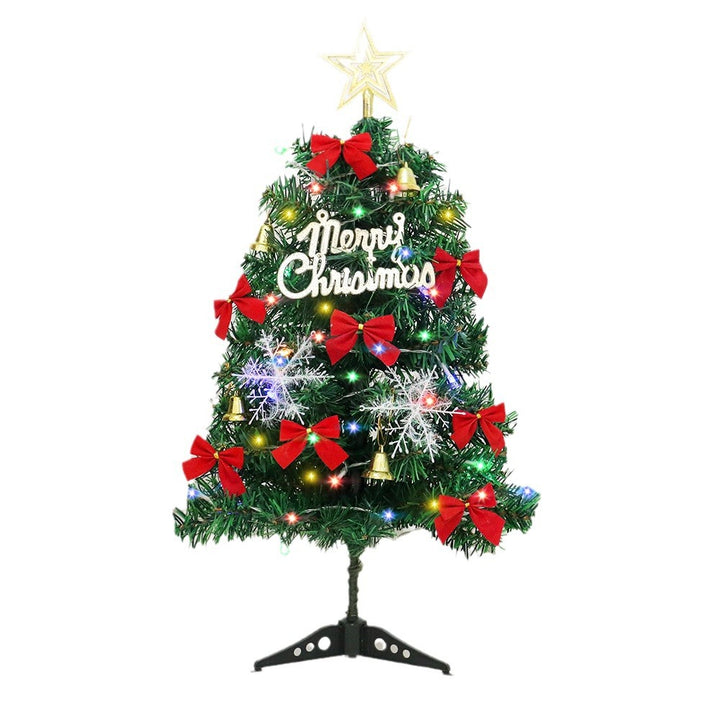 Mini Christmas tree, 60 cm, PVC, illuminated