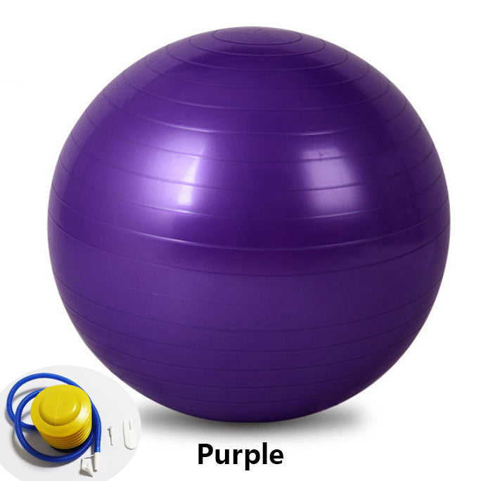 Yoga ball made of PVC, 45–85 cm diameter