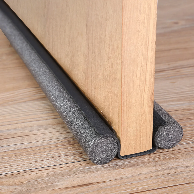 Leather door sill seal, 93 cm, double-sided