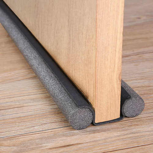 Leather door sill seal, 93 cm, double-sided