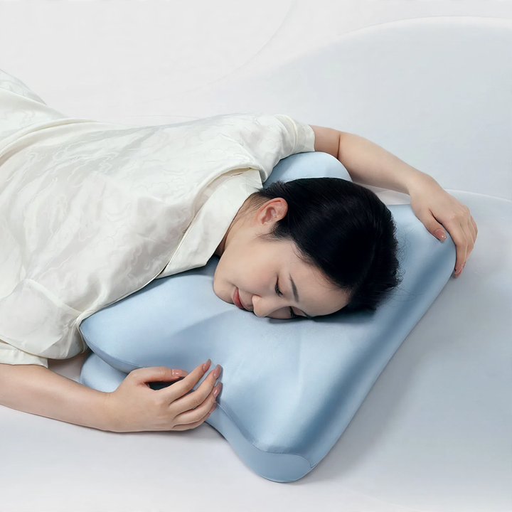 Butterfly-shaped neck support pillow made of memory foam