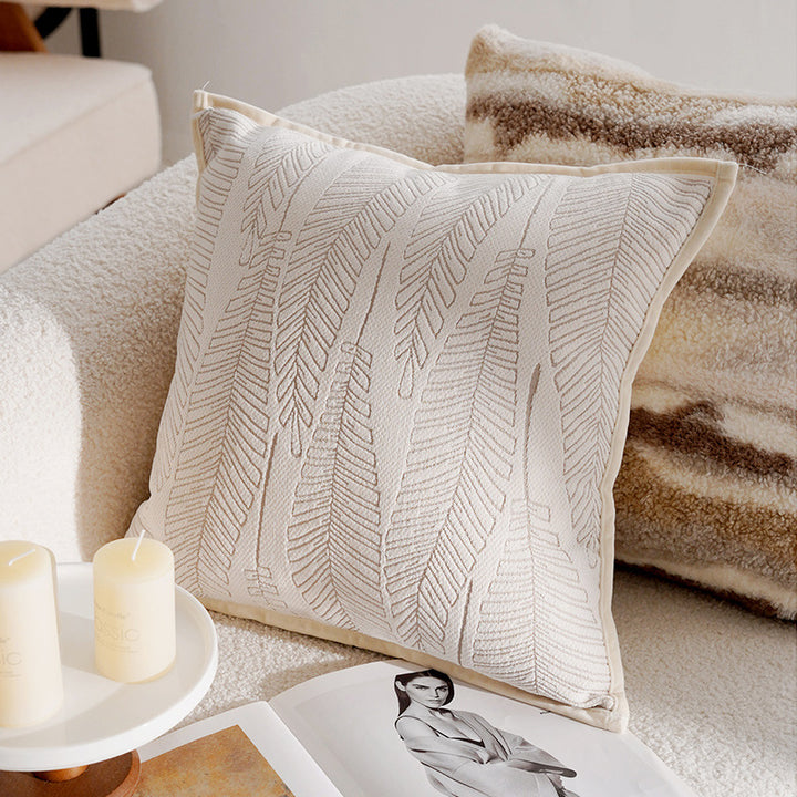 Decorative cushions made of linen, Nordic, striped
