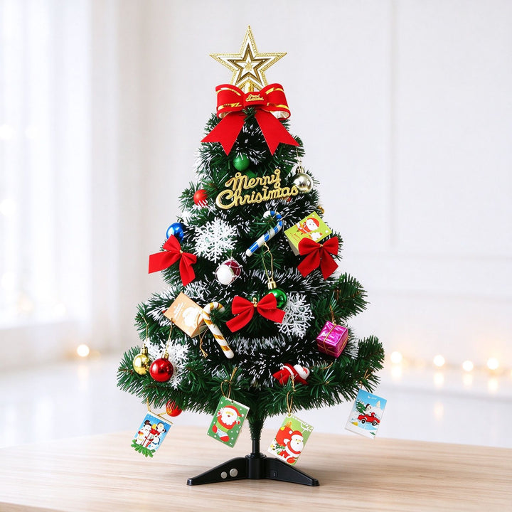 60 cm Mini Christmas Tree Set for DIY Decoration