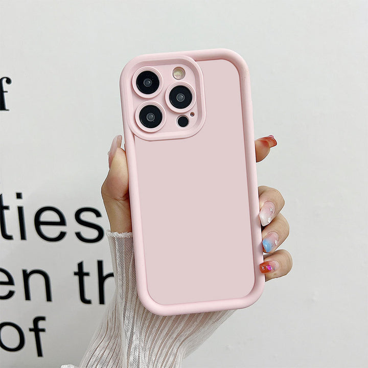 Silicone phone case with protective function