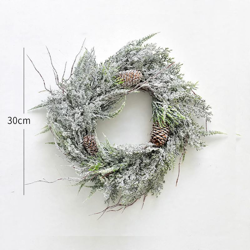 Christmas wreath, 45 cm, with lighting