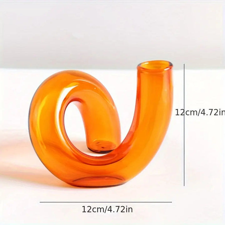 BowLift | TimelessGlow - Pedestal Glass Vase