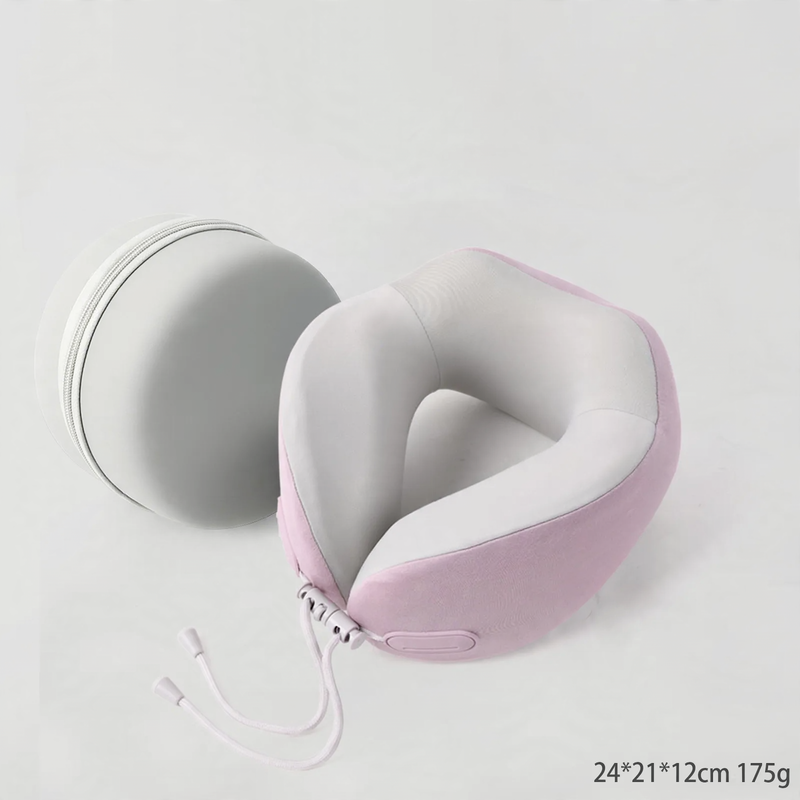 U-shaped neck pillow made of memory foam, portable