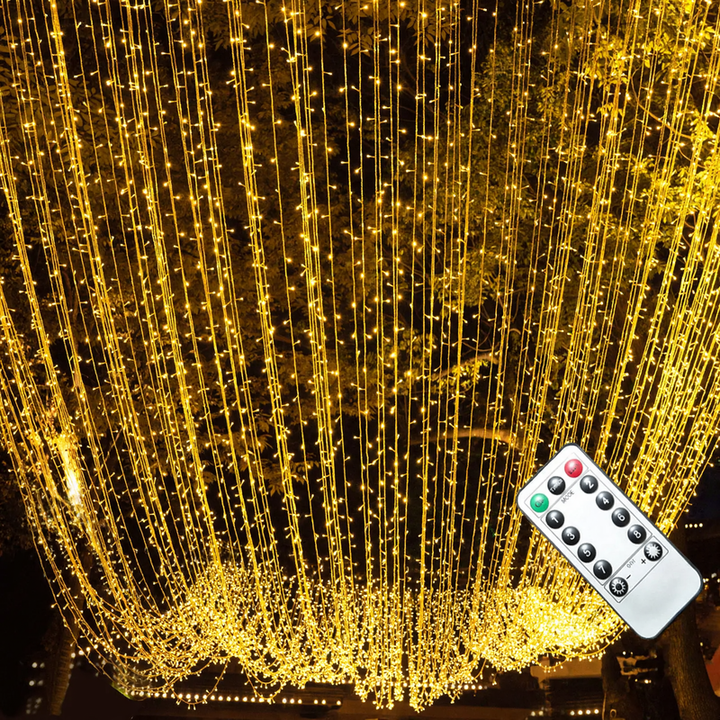 LED string lights for indoor and outdoor use