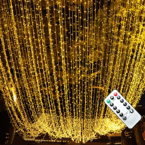 LED string lights for indoor and outdoor use