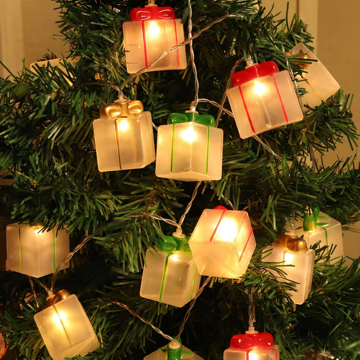 LED Christmas string lights with remote control