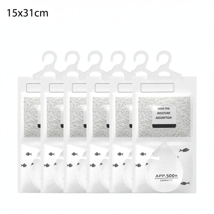 Hanging Dehumidifier Bag Against Moisture