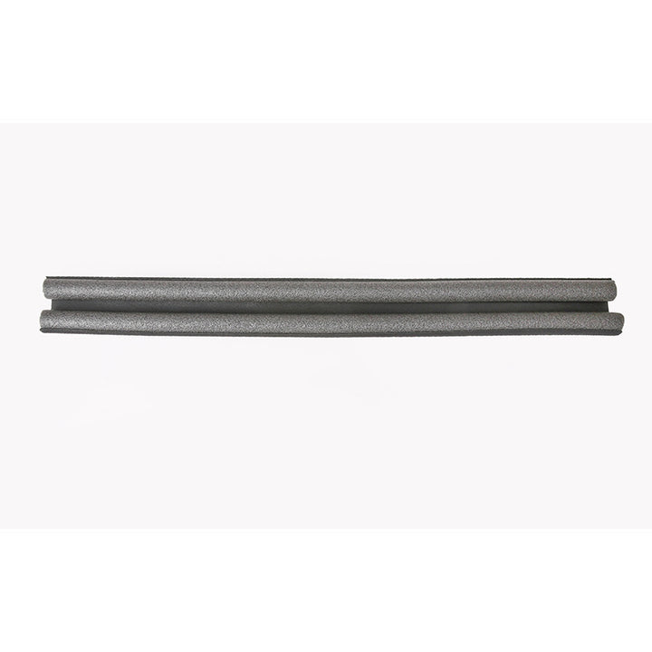 Door bottom seal made of leather, 93 cm
