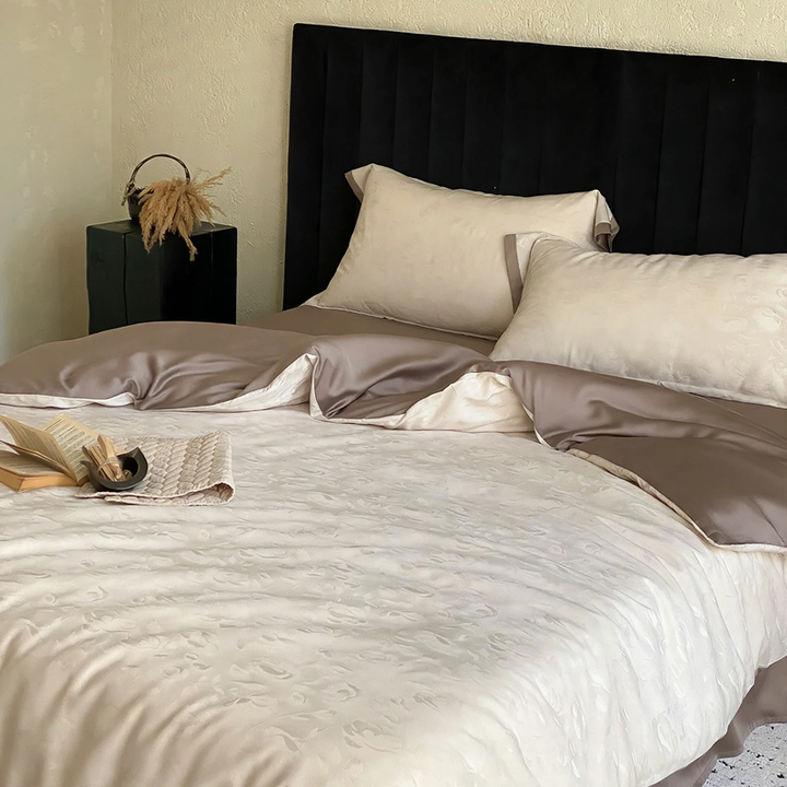Bedding set made of Tencel cotton, 4-piece