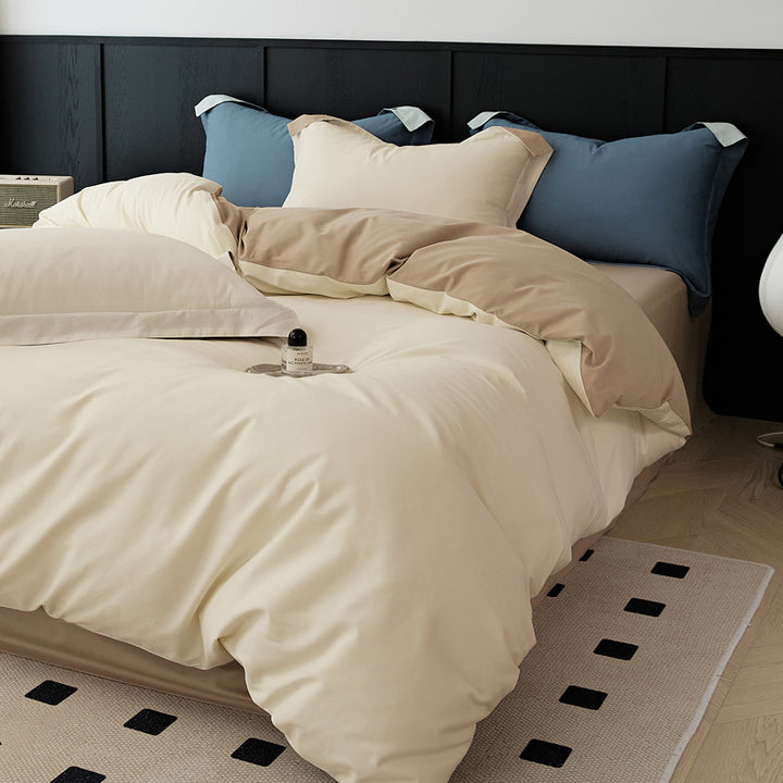 Cotton bedding set, 4-piece, winter edition