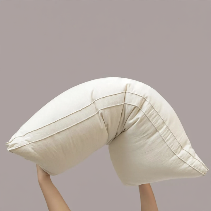 Cotton pillow, rectangular, 48 x 74 cm