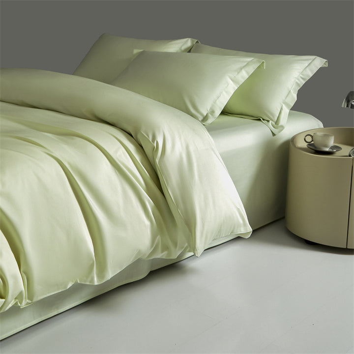 Long-staple cotton bedding, 100, satin binding