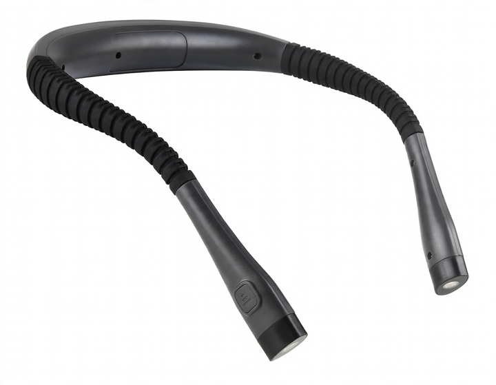 LED neck light with two light colors, USB-C