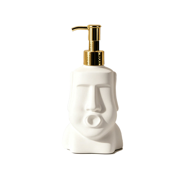 Soap dispenser Moai head, 300 ml