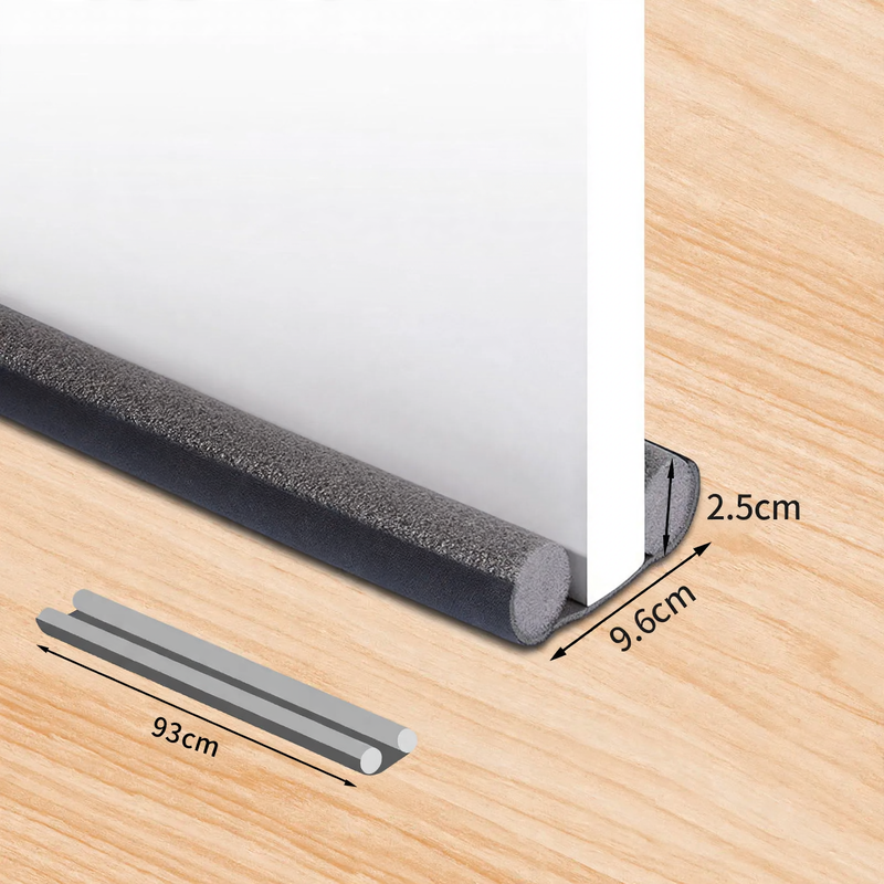Double-sided door bottom seal, 93x10 cm